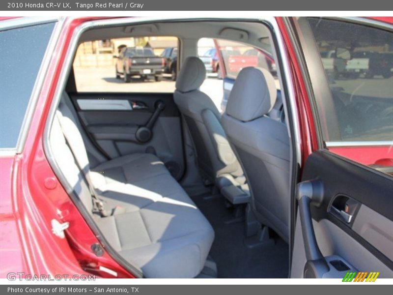 Tango Red Pearl / Gray 2010 Honda CR-V LX