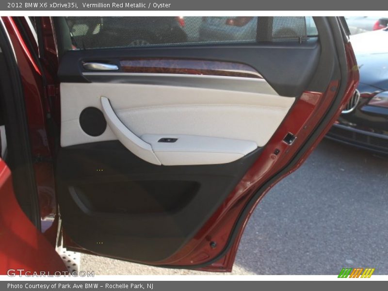 Vermillion Red Metallic / Oyster 2012 BMW X6 xDrive35i