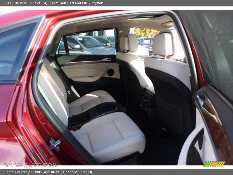 Vermillion Red Metallic / Oyster 2012 BMW X6 xDrive35i