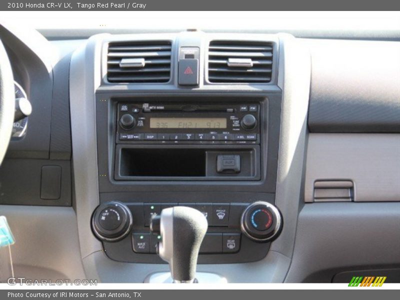 Tango Red Pearl / Gray 2010 Honda CR-V LX