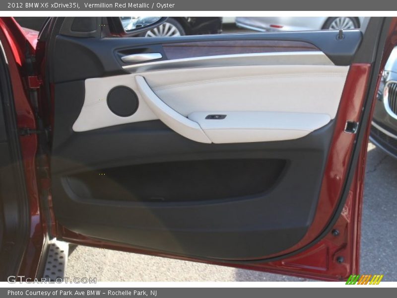 Vermillion Red Metallic / Oyster 2012 BMW X6 xDrive35i