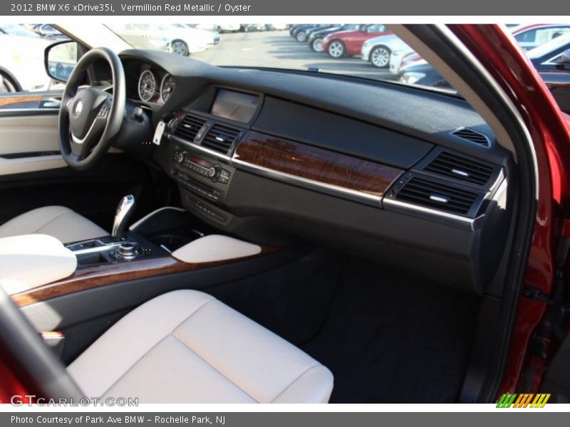 Vermillion Red Metallic / Oyster 2012 BMW X6 xDrive35i