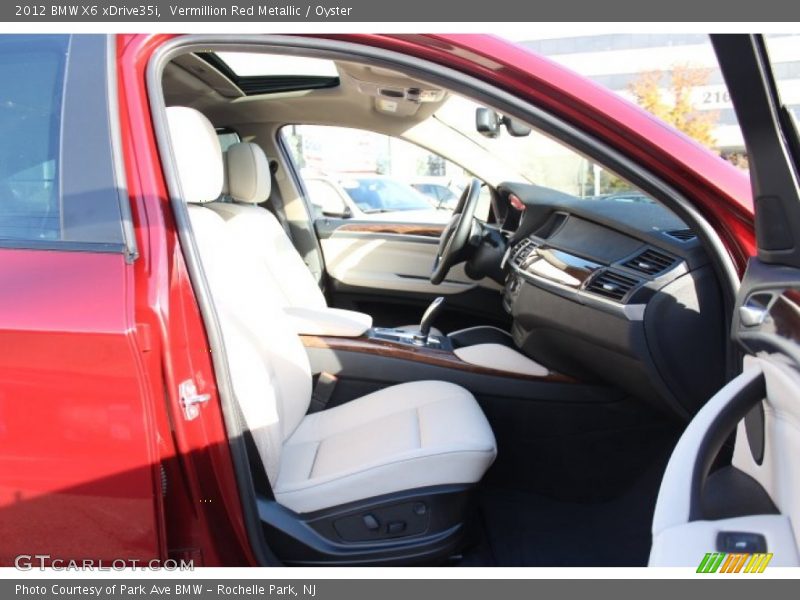 Vermillion Red Metallic / Oyster 2012 BMW X6 xDrive35i