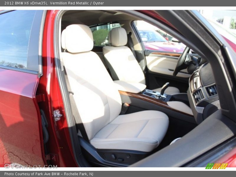 Vermillion Red Metallic / Oyster 2012 BMW X6 xDrive35i