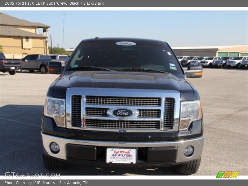 Black / Black/Black 2009 Ford F150 Lariat SuperCrew