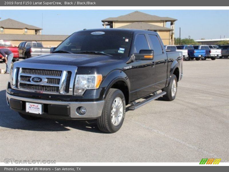 Black / Black/Black 2009 Ford F150 Lariat SuperCrew