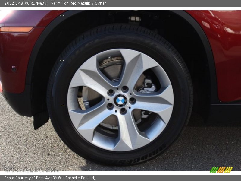 Vermillion Red Metallic / Oyster 2012 BMW X6 xDrive35i