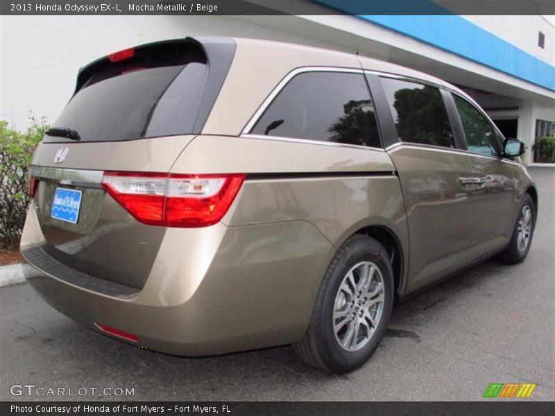 Mocha Metallic / Beige 2013 Honda Odyssey EX-L