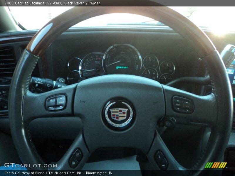 Black Raven / Pewter 2005 Cadillac Escalade ESV AWD