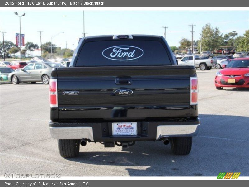Black / Black/Black 2009 Ford F150 Lariat SuperCrew