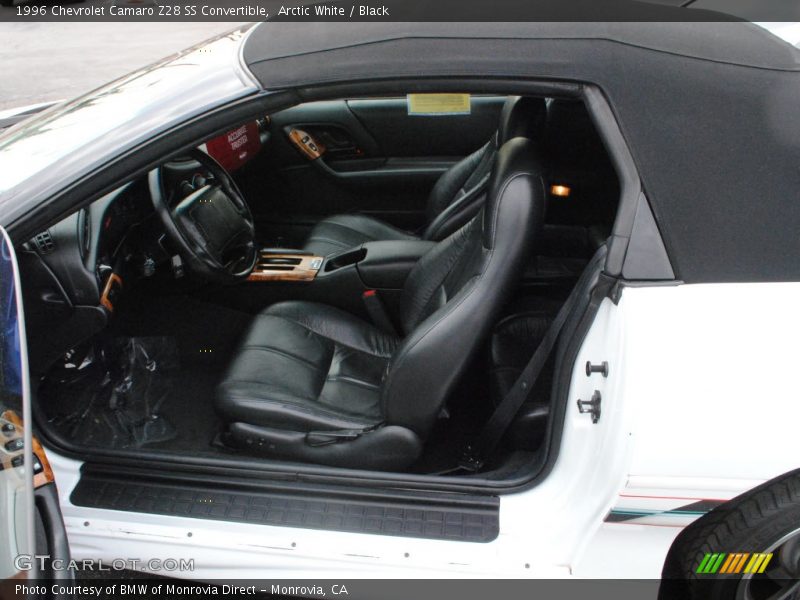 Arctic White / Black 1996 Chevrolet Camaro Z28 SS Convertible