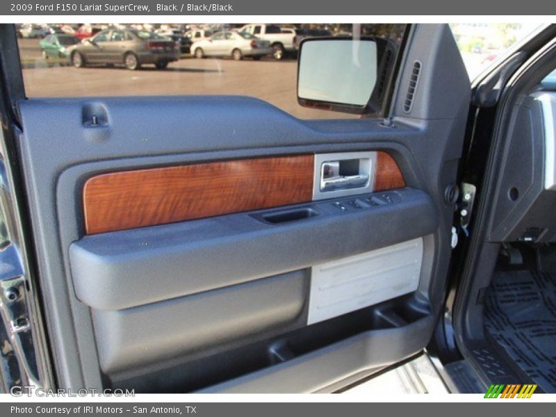 Black / Black/Black 2009 Ford F150 Lariat SuperCrew