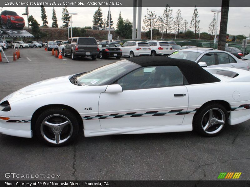 Arctic White / Black 1996 Chevrolet Camaro Z28 SS Convertible