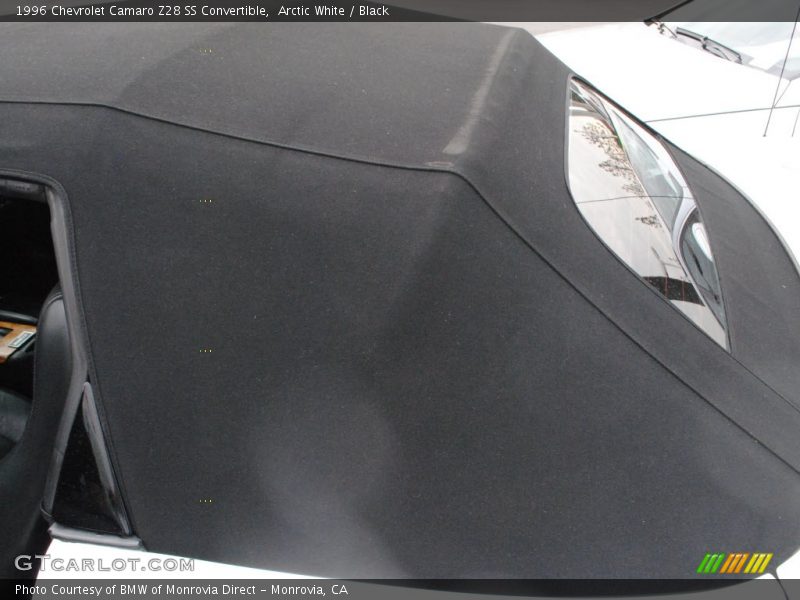 Arctic White / Black 1996 Chevrolet Camaro Z28 SS Convertible