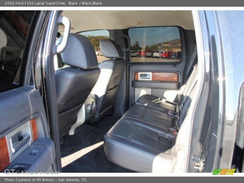 Black / Black/Black 2009 Ford F150 Lariat SuperCrew