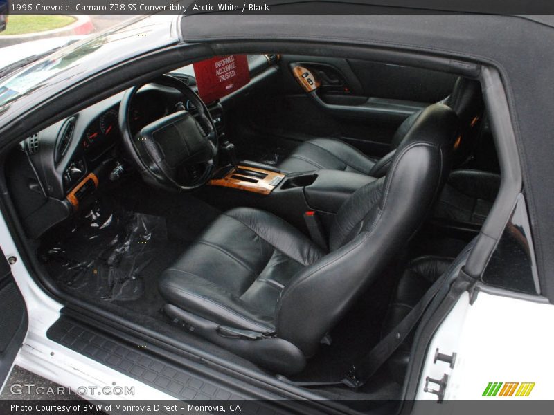 Arctic White / Black 1996 Chevrolet Camaro Z28 SS Convertible