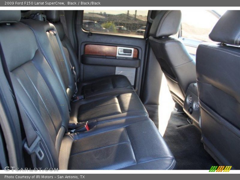 Black / Black/Black 2009 Ford F150 Lariat SuperCrew