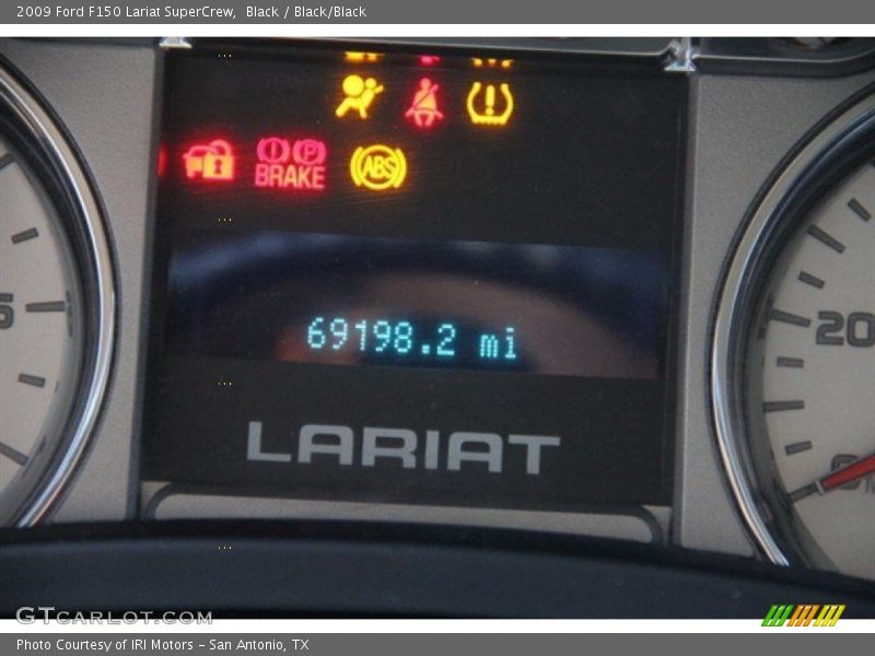 Black / Black/Black 2009 Ford F150 Lariat SuperCrew