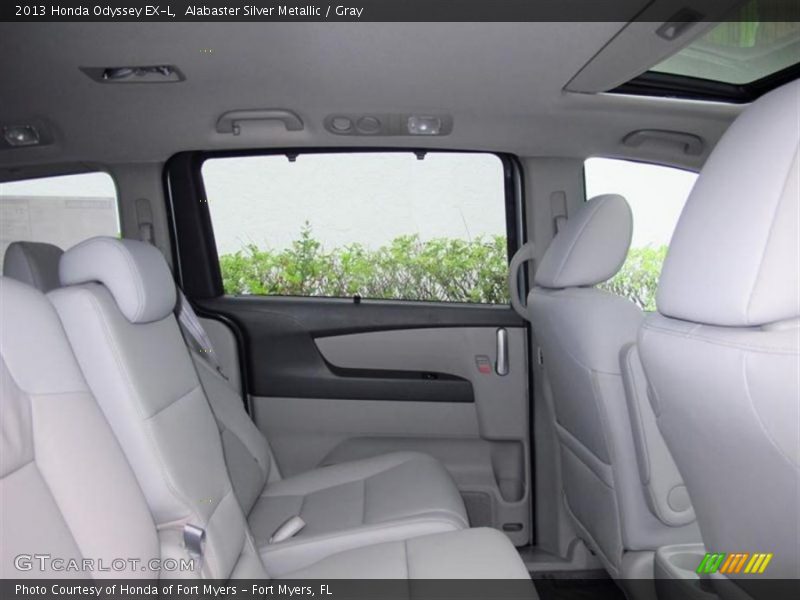 Alabaster Silver Metallic / Gray 2013 Honda Odyssey EX-L