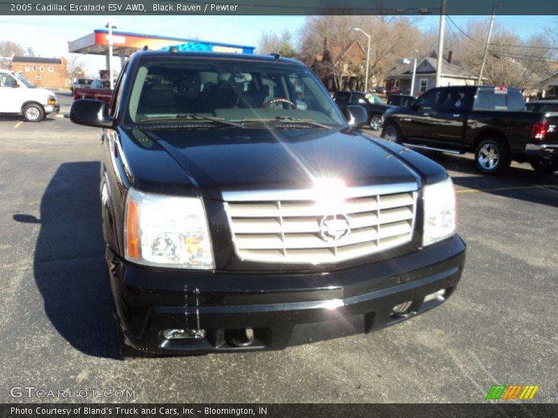 Black Raven / Pewter 2005 Cadillac Escalade ESV AWD