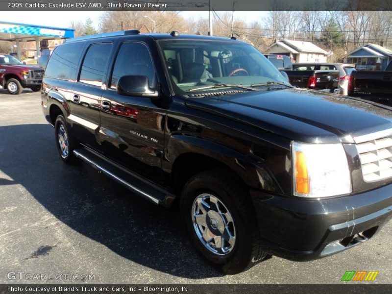 Black Raven / Pewter 2005 Cadillac Escalade ESV AWD