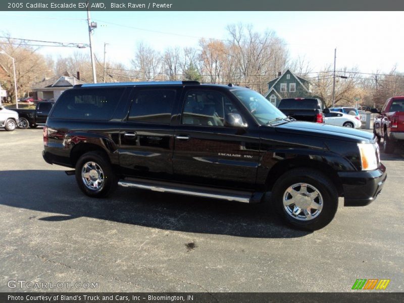 Black Raven / Pewter 2005 Cadillac Escalade ESV AWD