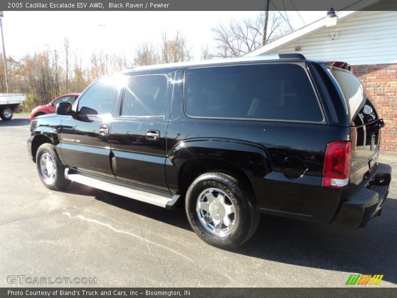 Black Raven / Pewter 2005 Cadillac Escalade ESV AWD