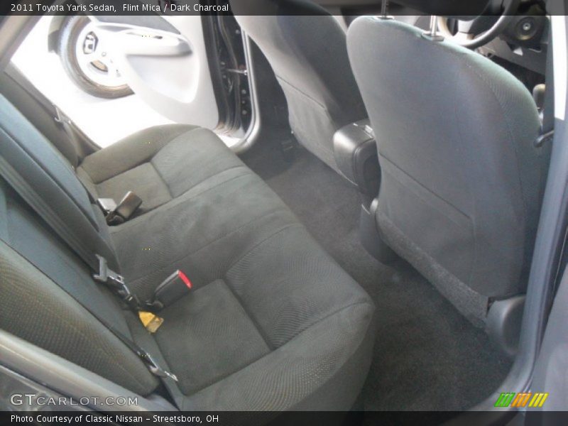 Flint Mica / Dark Charcoal 2011 Toyota Yaris Sedan