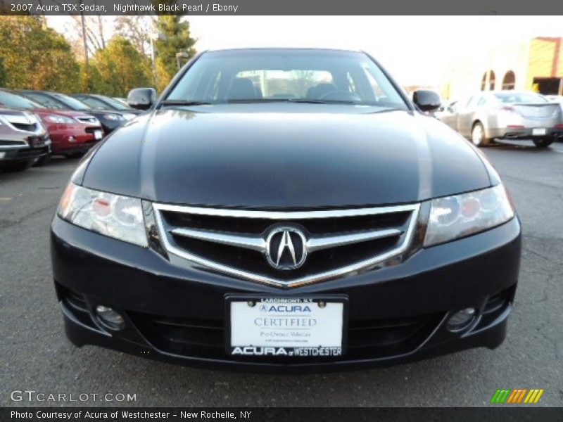 Nighthawk Black Pearl / Ebony 2007 Acura TSX Sedan