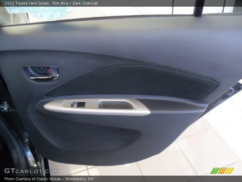 Flint Mica / Dark Charcoal 2011 Toyota Yaris Sedan