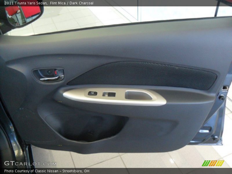Flint Mica / Dark Charcoal 2011 Toyota Yaris Sedan