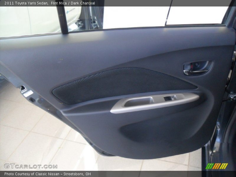 Flint Mica / Dark Charcoal 2011 Toyota Yaris Sedan
