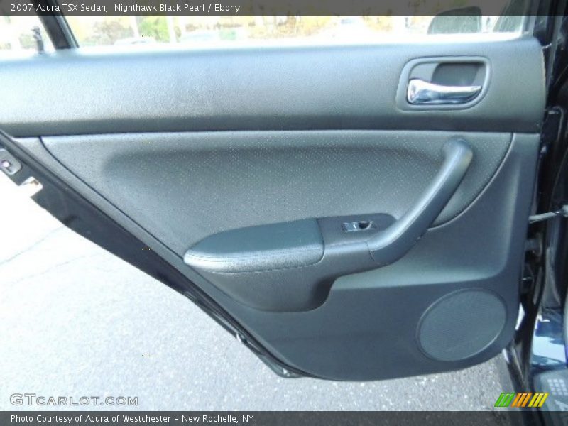 Nighthawk Black Pearl / Ebony 2007 Acura TSX Sedan