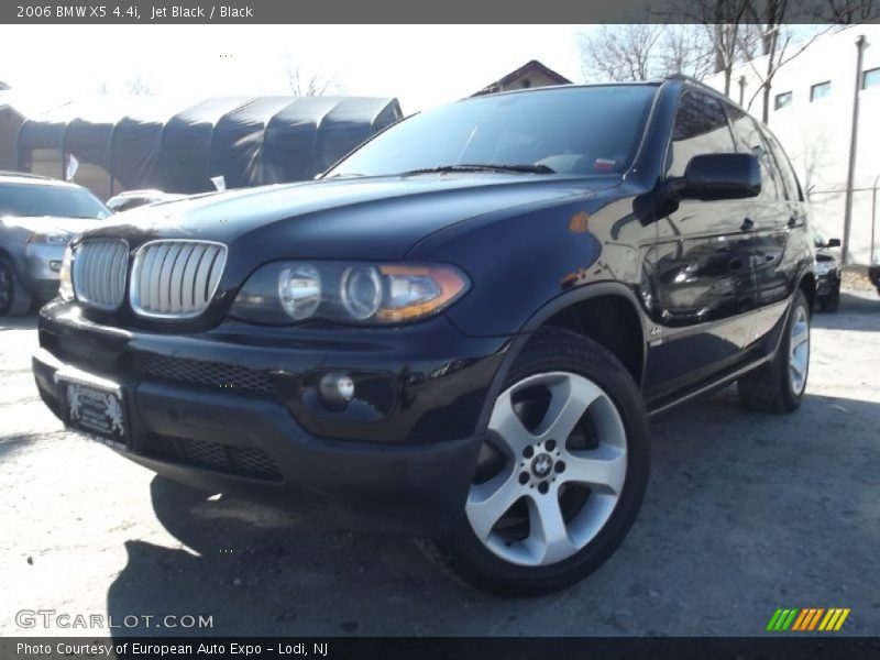 Jet Black / Black 2006 BMW X5 4.4i
