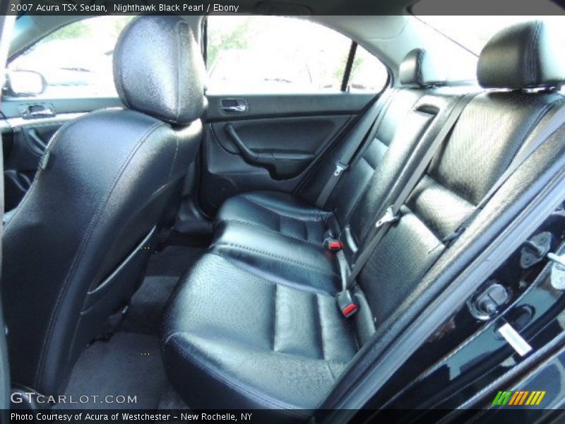 Nighthawk Black Pearl / Ebony 2007 Acura TSX Sedan
