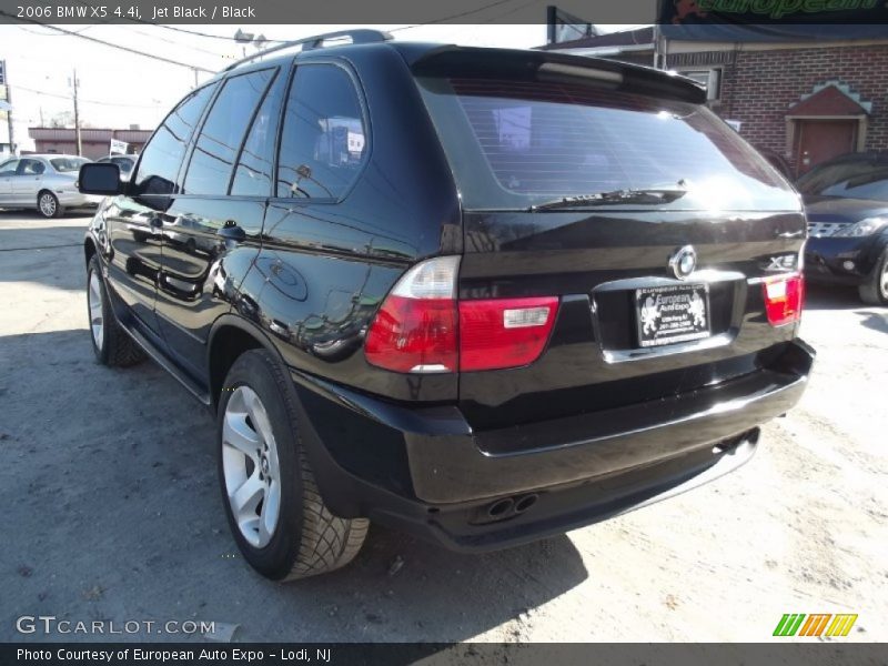 Jet Black / Black 2006 BMW X5 4.4i