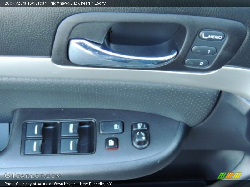 Nighthawk Black Pearl / Ebony 2007 Acura TSX Sedan