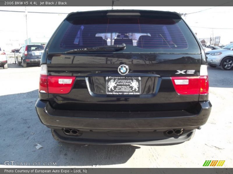 Jet Black / Black 2006 BMW X5 4.4i