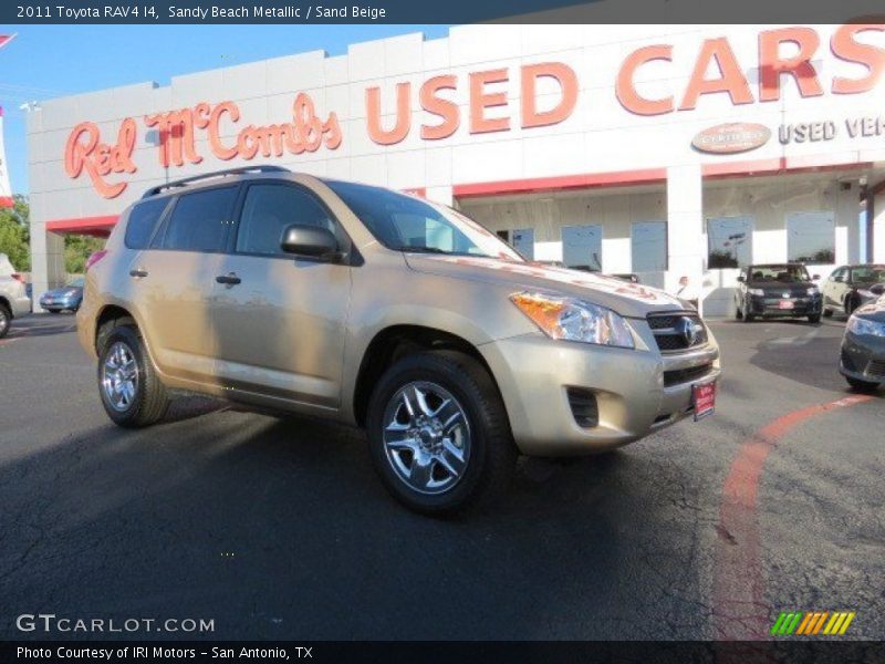 Sandy Beach Metallic / Sand Beige 2011 Toyota RAV4 I4