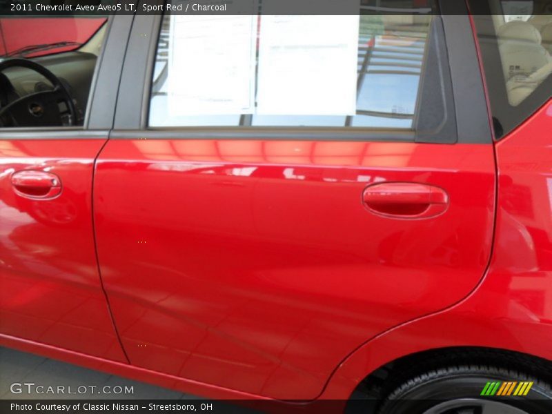 Sport Red / Charcoal 2011 Chevrolet Aveo Aveo5 LT
