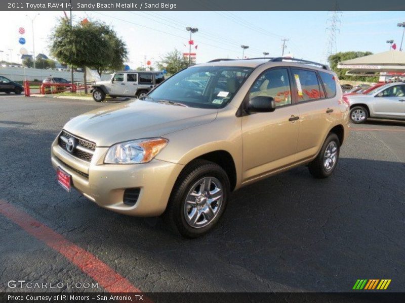 Sandy Beach Metallic / Sand Beige 2011 Toyota RAV4 I4