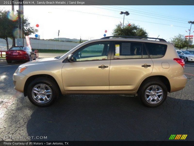 Sandy Beach Metallic / Sand Beige 2011 Toyota RAV4 I4