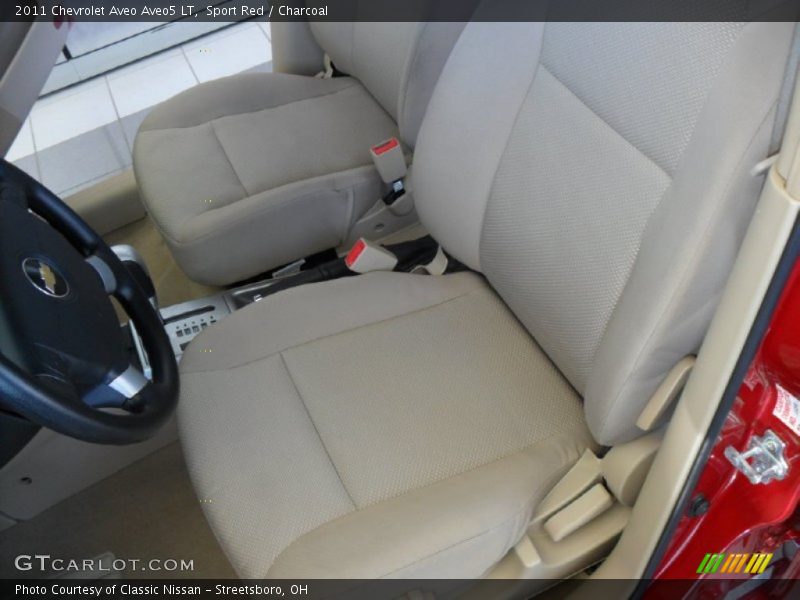 Sport Red / Charcoal 2011 Chevrolet Aveo Aveo5 LT