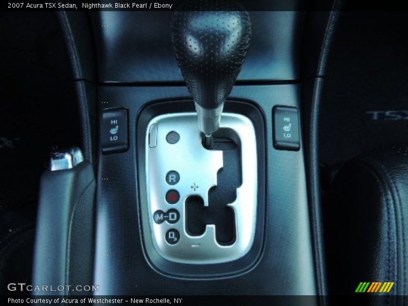 Nighthawk Black Pearl / Ebony 2007 Acura TSX Sedan