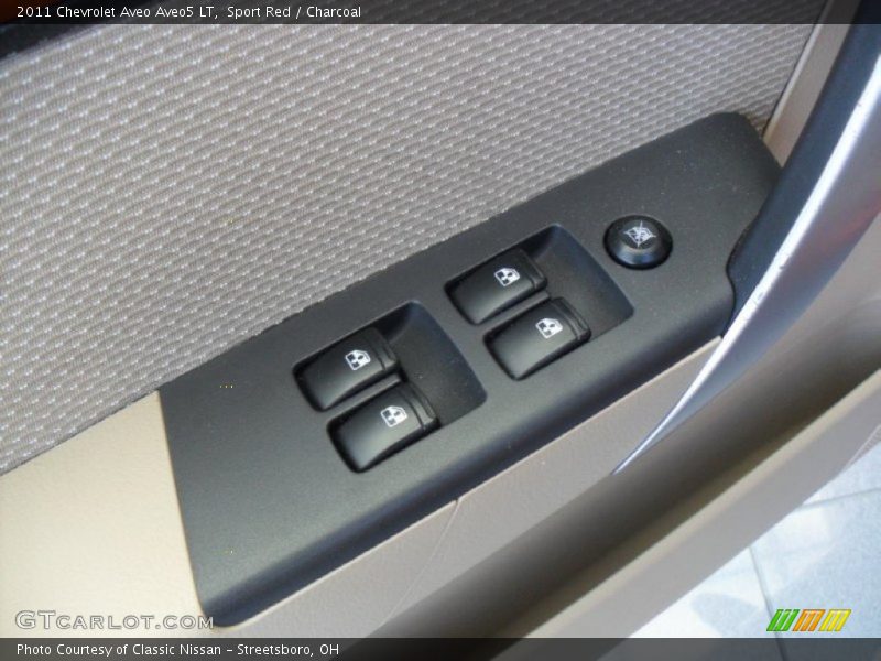Sport Red / Charcoal 2011 Chevrolet Aveo Aveo5 LT