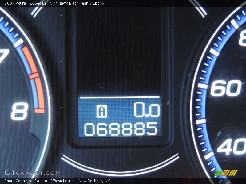 Nighthawk Black Pearl / Ebony 2007 Acura TSX Sedan