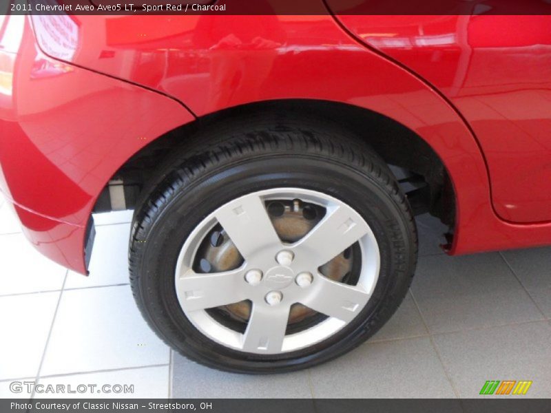 Sport Red / Charcoal 2011 Chevrolet Aveo Aveo5 LT