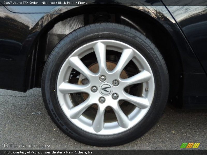 Nighthawk Black Pearl / Ebony 2007 Acura TSX Sedan
