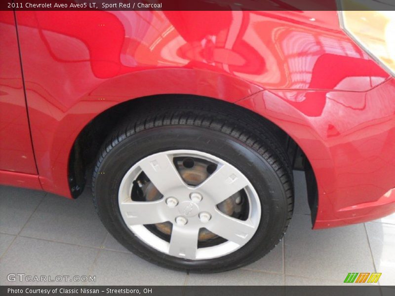 Sport Red / Charcoal 2011 Chevrolet Aveo Aveo5 LT