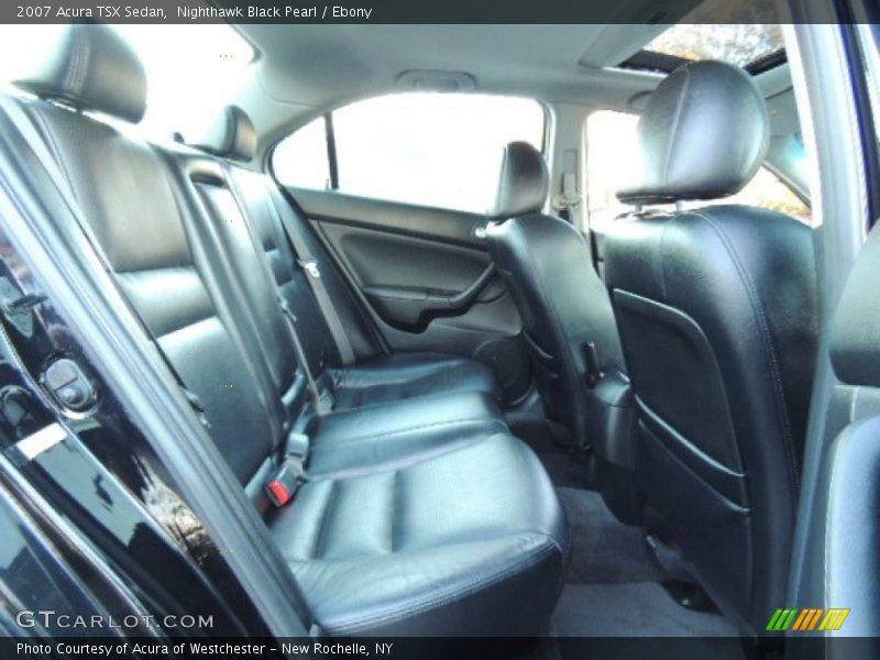 Nighthawk Black Pearl / Ebony 2007 Acura TSX Sedan